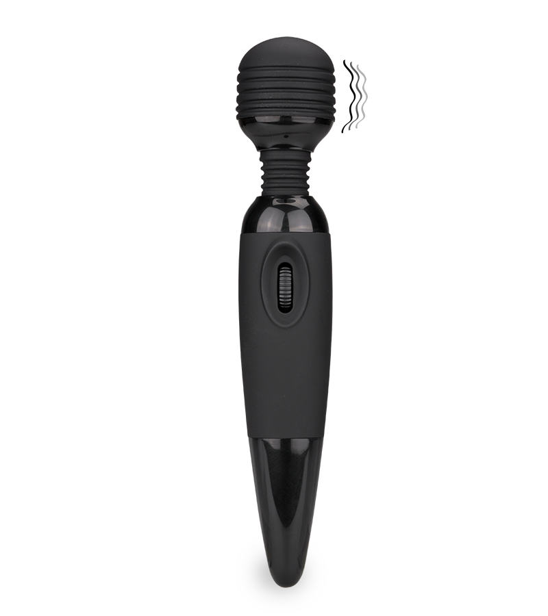 Vibromasseur fantasy wand Black Pleasure