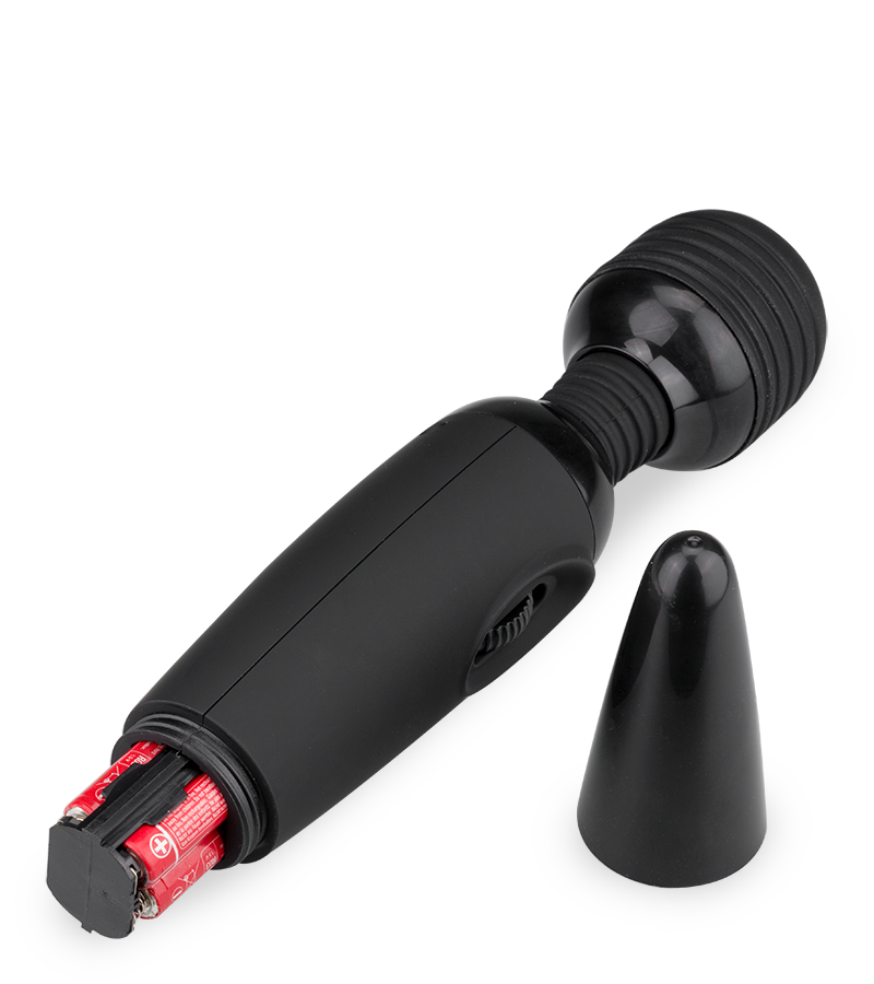 Vibromasseur fantasy wand Black Pleasure