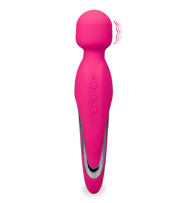 Vibromasseur fantasy wand chauffant