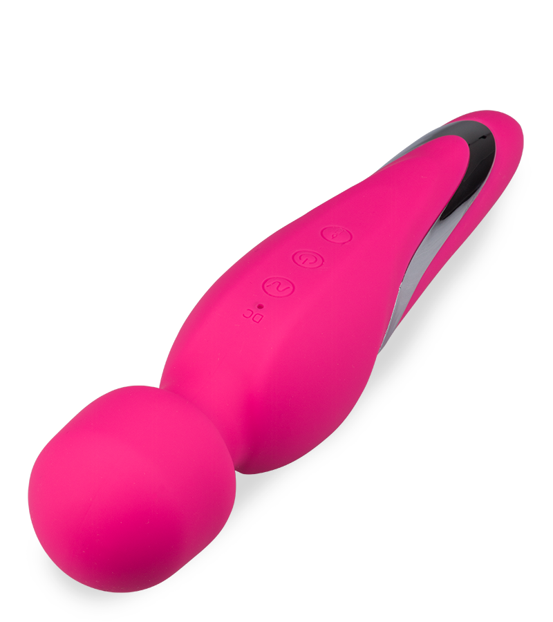 Vibromasseur fantasy wand chauffant