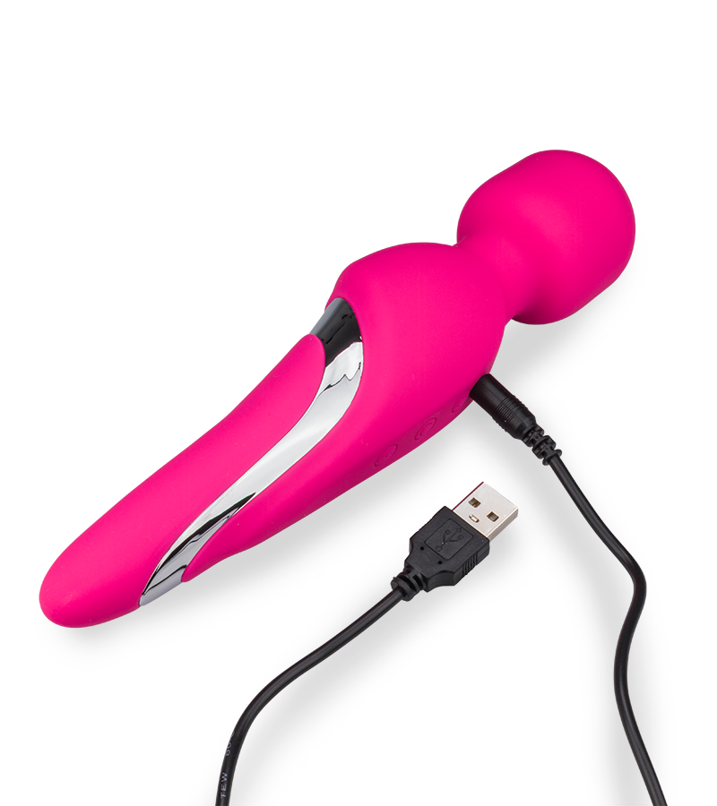 Vibromasseur fantasy wand chauffant