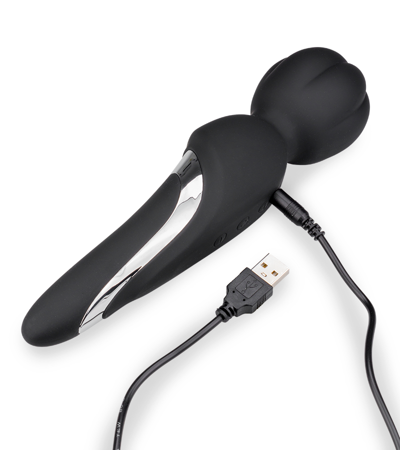 Vibromasseur fantasy wand silicone 7 modes