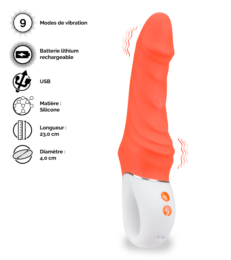 Vibromasseur intense Rodéo