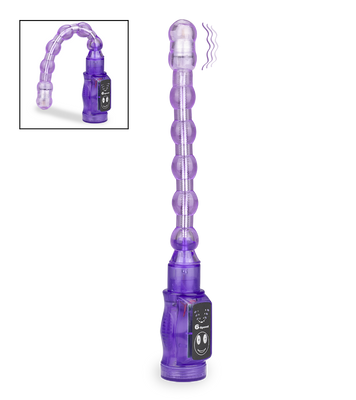 Vibromasseur plug anal flexible