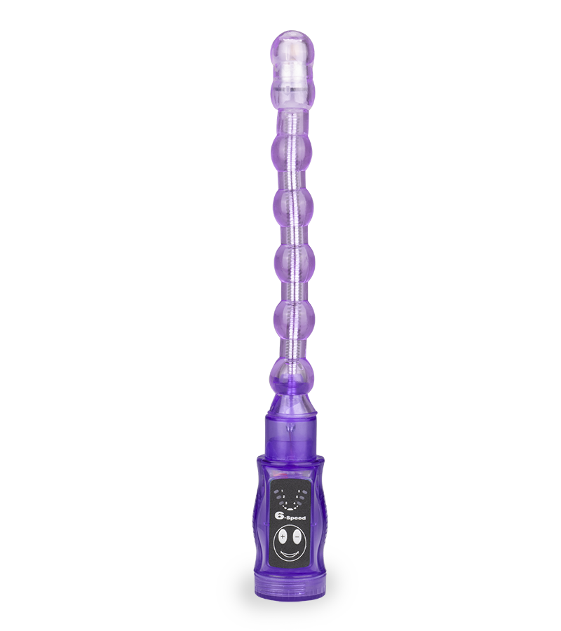 Vibromasseur plug anal flexible