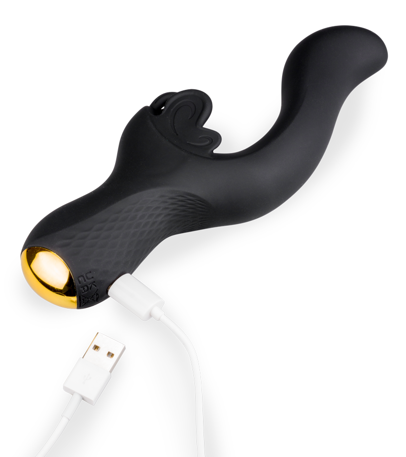 Vibromasseur point G et clitoris Eternity