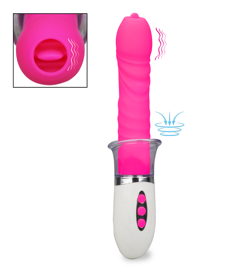 Vibromasseur pompe à vulve 2-en-1 Eleven