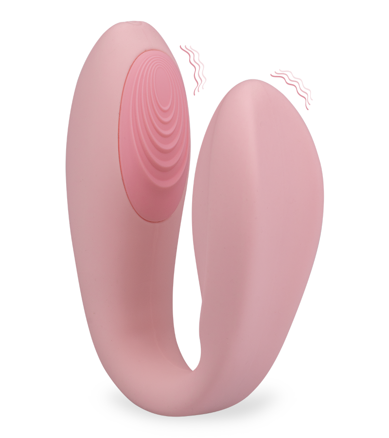 Vibromasseur pour couple 8 vitesses Communion