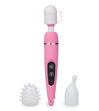 Charger l'image dans la galerie, Vibromasseur Power Fantasy Wand 3 embouts