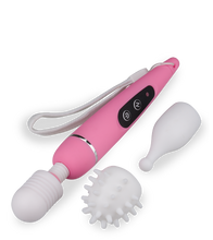 Charger l'image dans la galerie, Vibromasseur Power Fantasy Wand 3 embouts