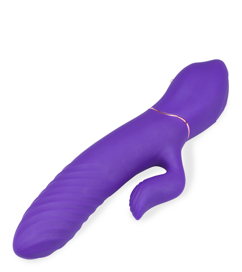 Vibromasseur rabbit à pulsations Impact