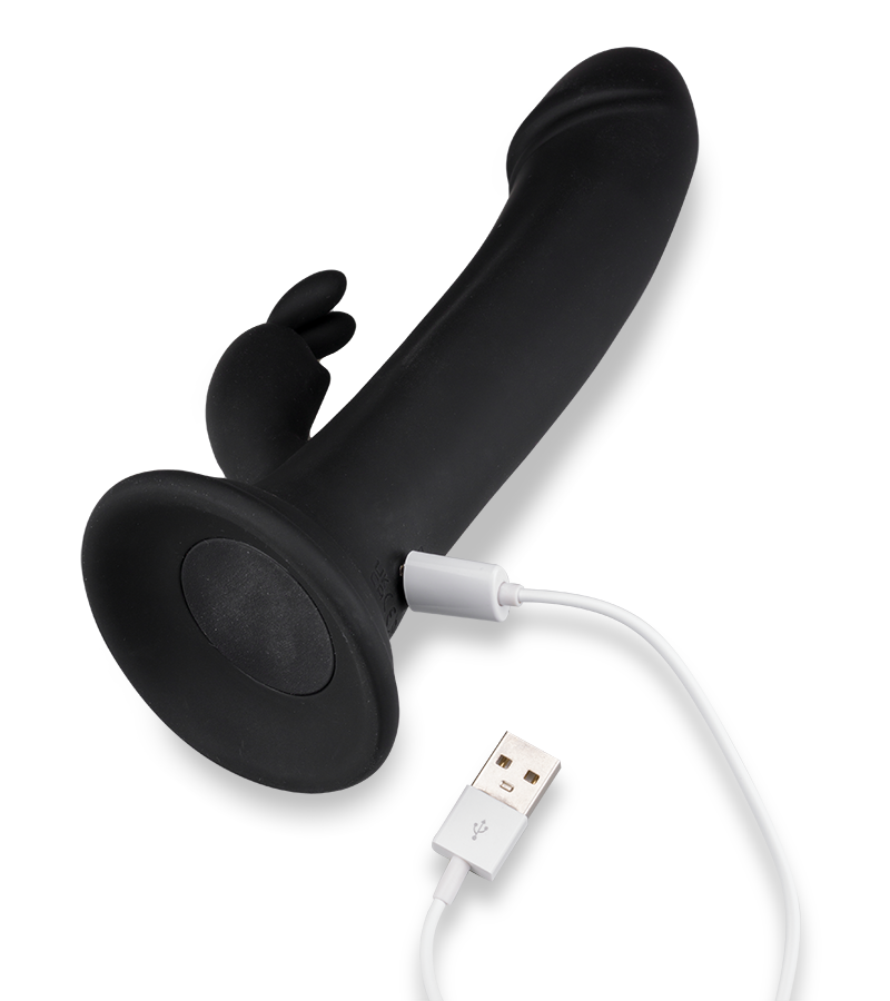 Vibromasseur rabbit Ă  ventouse Acrobat