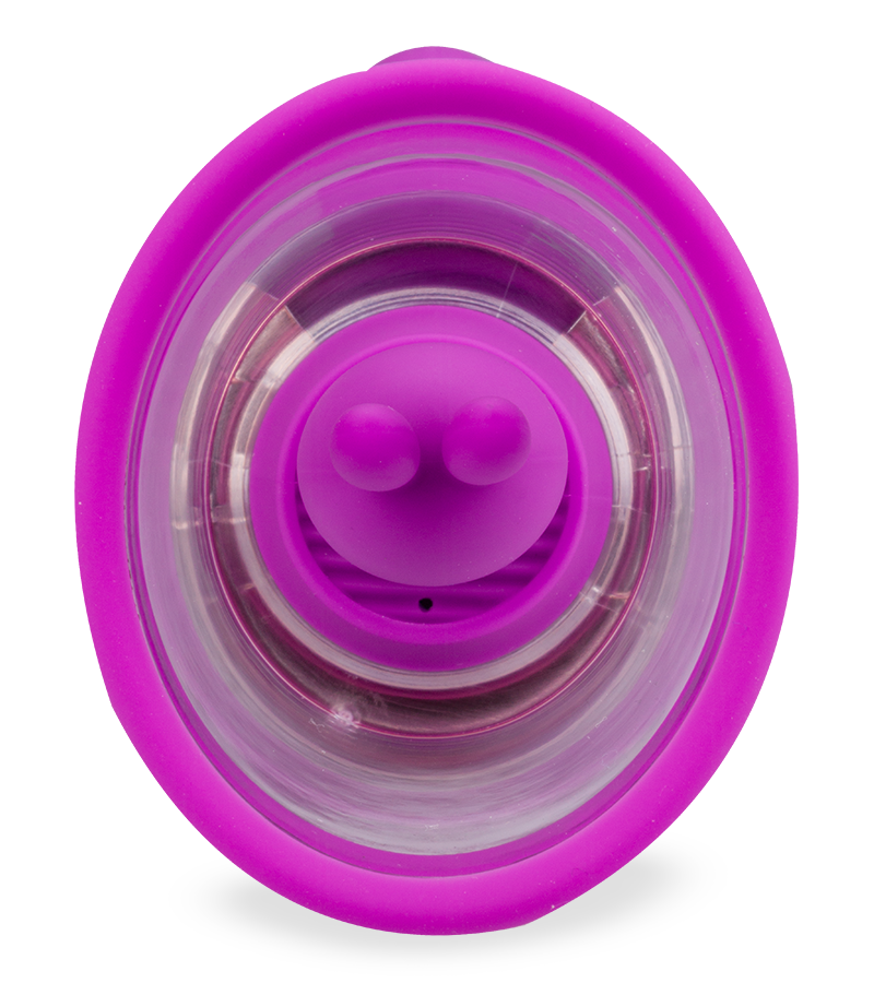 Vibromasseur rabbit avec pompe Ă  vagin Fine