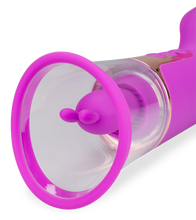 Charger l'image dans la galerie, Vibromasseur rabbit avec pompe Ă  vagin Fine