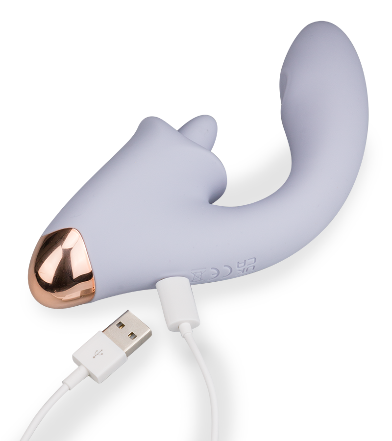 Vibromasseur rabbit cunnilingus et pulsations Great