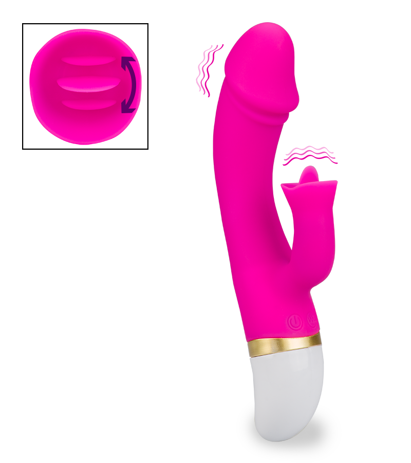 Vibromasseur rabbit Flapa