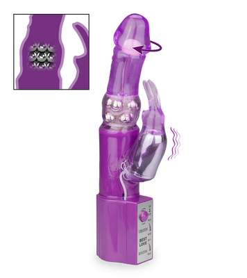 Vibromasseur rabbit Magic Beads