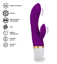 Charger l'image dans la galerie, Vibromasseur rabbit Malo