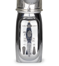 Charger l'image dans la galerie, Vibromasseur rabbit rotatif Silver Pleasure