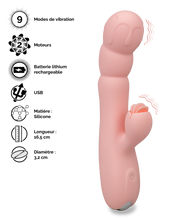 Charger l'image dans la galerie, Vibromasseur rabbit Tasty