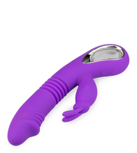 Charger l'image dans la galerie, Vibromasseur rabbit va-et-vient chauffant Dreamer