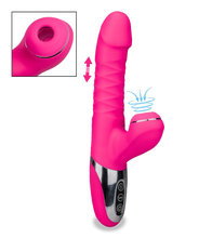 Charger l'image dans la galerie, Vibromasseur rabbit va-et-vient et sans contact Amor