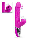 Vibromasseur rabbit va-et-vient et sans contact Amor