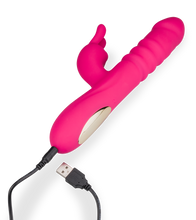 Charger l'image dans la galerie, Vibromasseur rabbit va-et-vient et vibrations Love Zone
