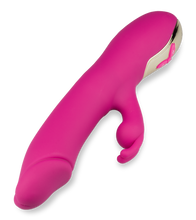 Charger l'image dans la galerie, Vibromasseur rabbit vibrant et rotatif Leki
