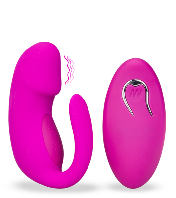 Vibromasseur stimulateur de clitoris avec télécommande