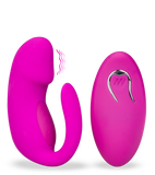 Vibromasseur stimulateur de clitoris avec télécommande