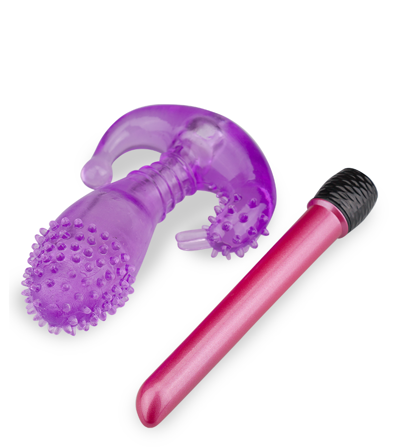 Vibromasseur triple plaisir