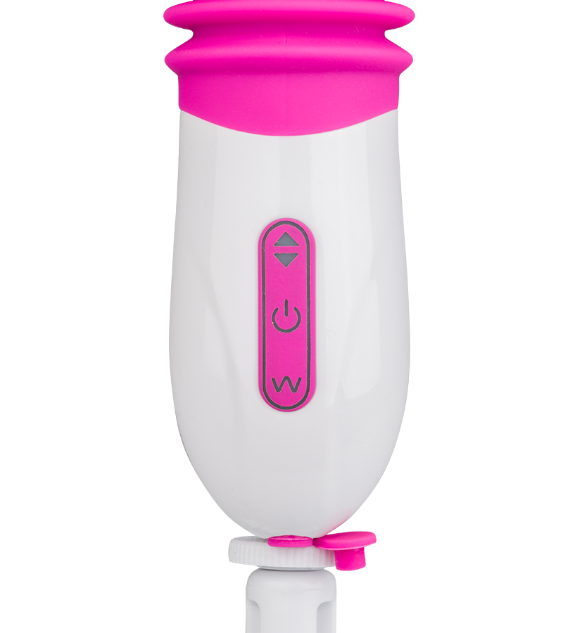 Vibromasseur va-et-vient à ventouse