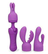 Charger l'image dans la galerie, Vibromasseur wand 10 vitesses 3 embouts