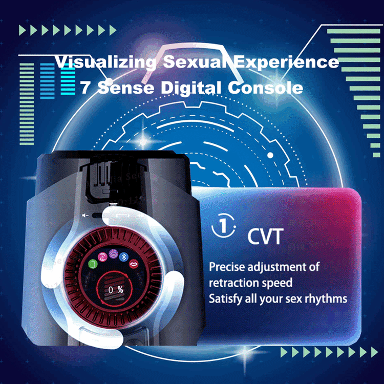 10 Modes de Chauffage X T7 Coupe Masturbateur Automatique Avec Contrôle Bluetooth et écran LED