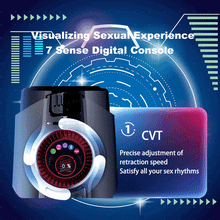 Charger l&#39;image dans la galerie, 10 Modes de Chauffage X T7 Coupe Masturbateur Automatique Avec Contrôle Bluetooth et écran LED