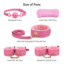 Charger l&#39;image dans la galerie, BDSM 11PCS - Kits de retenue en cuir 11 pièces