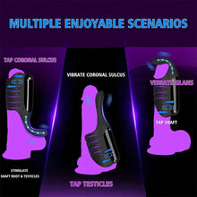 Charger l&#39;image dans la galerie, 3 moteurs, 5 modes de tapotement, 10 modes de vibration, Penis Training Massager Silicone Sex toys pour hommes Vibromasseurs Jouets sexuels pour la masturbation des hommes