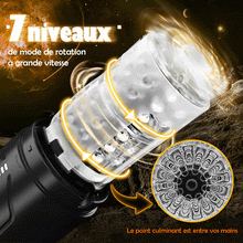 Charger l'image dans la galerie, Galaxy Masturbateur Cup automatique avec 7 rotations et 7 succions