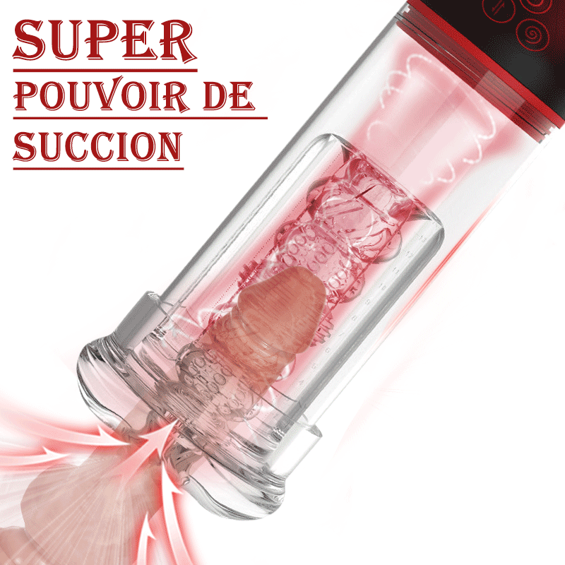 Pompe à pénis automatique 2 en 1, S-HANDE