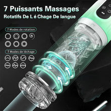 Charger l&#39;image dans la galerie, Masturbateur électrique avec 7 modes d&#39;aspiration dans l&#39;eau 7 modes de rotation