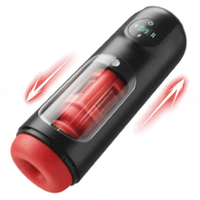 Charger l&#39;image dans la galerie, Masturbateur masculin à 8 poussées et 8 vibrations à 3 canaux