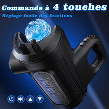 Charger l&#39;image dans la galerie, LETEN 10 Masturbateur à moteur à grande vitesse avec support pour téléphone