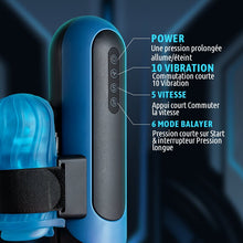 Charger l&#39;image dans la galerie, 700 coups par minute 6 coups 10 Masturbateur cup vibrant