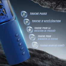 Charger l&#39;image dans la galerie, Bluesea 6 Masturbateur rotatif à poussée bidirectionnelle avec ventouse