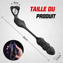 Charger l&#39;image dans la galerie, Mike 9 Masseur Prostatique Wearable à Vibrations et Pulsations avec Anneau Pénienn