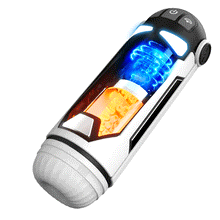 Charger l&#39;image dans la galerie, Masturbateur Cup pour hommes avec 4 modes d&#39;étirement et fonction de chauffage avec housse anti-poussière ajustable
