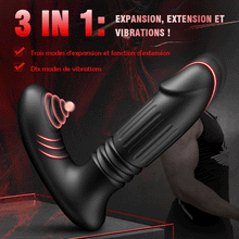 Charger l&#39;image dans la galerie, Nouveau : Masseur prostatique 3-en-1 pour un entraînement intense. Entraînement du sphincter anal.