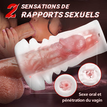 Charger l&#39;image dans la galerie, 9 Poussée Vibrant Sucer Chauffage Masturbateur Cup