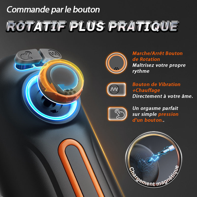 ALIEN 5 EN 1 Masturbateur cup avec haute technologie